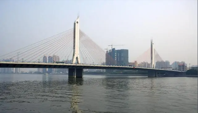 广东广州海印大桥斜拉索检测